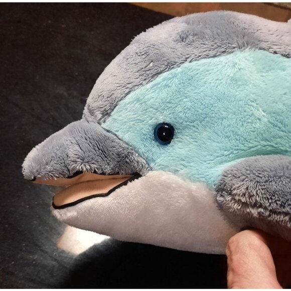 Vintage Animal Alley Dolphin Plush Toy From Toys"R"Us - Cute  Flippered Friend‎ - Picture 4 of 7